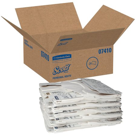 Scott Pro Flushable Toilet Seat Covers 1 Rolls 125 sheet 18 in. 07410